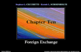Stephen G. CECCHETTI Kermit L. SCHOENHOLTZ Foreign Exchange Copyright © 2011 by The McGraw-Hill Companies, Inc. All rights reserved. McGraw-Hill/Irwin