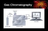 Gas Chromatography. Gas Chromatography Basics Gas Liquid Chromatography (GLC) Gas Solid Chromatography (GSC) Mobile phase does not interact with analyte