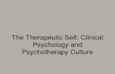 The Therapeutic Self: Clinical Psychology and Psychotherapy Culture