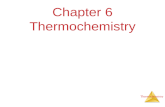 Thermochemistry Chapter 6 Thermochemistry. Thermochemistry Energy The ability to do work or transfer heat. ïƒ Work: Energy used to cause an object that