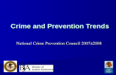 Crime and Prevention Trends National Crime Prevention Council 2007â€“2008