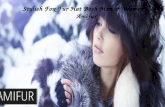 Stylish Fox Fur Hat Both Men & Women - Amifur