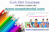 CJA 394 Courses/Snaptutorial