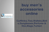 Buy Branded Men Accessories Online India