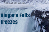 Niagara Falls freezes