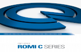 ROMI C SeRIeS - Romi USA | CNC Lathes & Machining .2 INNOVATION + QUALITY ROMI: Producing high quality