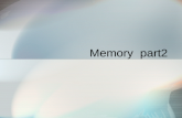 Memory  part2