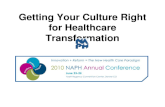 Getting Your Culture Right for Healthcare Transformation