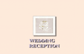 WEDDING    RECEPTION