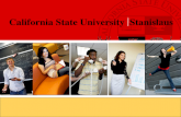 California State University  Stanislaus