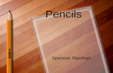 Pencils Spencer Reinhart Pencils German Pencils Made with sticks cut from natural graphite. Made into two sticks of wood