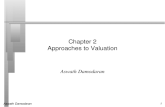 Aswath Damodaran1 Chapter 2 Approaches to Valuation Aswath Damodaran