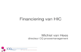 Financiering van HIC