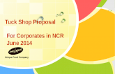 For Corporates in NCR June 2014 Tuck Shop Proposal Unique Food Company
