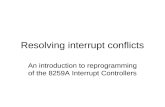 Resolving interrupt conflicts