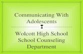 Wolcott High School School Counseling Department