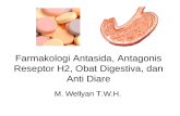 Farmakologi Antasida, Antagonis Reseptor H2, Obat Digestiva, Antidiare