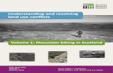 Understanding & Resolving Conflicts: Vol.1 Mountain Biking in Scotland