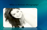 What Is Portrait Photography DC?