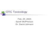 OTC Toxicology
