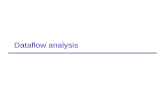 Dataflow analysis