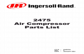 Ingersoll Rand 2475 Parts manual