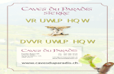 CAVES DU PARADIS, Famille Roten SA, Sierre , Descriptions des vins 2015