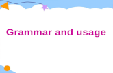 Grammar and usage. ïƒ Verb-ed form ïƒ Verb-ed phrases ïƒ Verb-ing and verb-ed used as adjectives