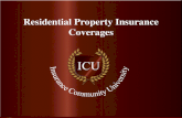 Residential Property Insurance Coverages