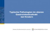 Typische Pathologien im oberen Gastrointestinaltrakt bei ... Folie 3 Titel Typische Pathologien
