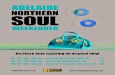 ADELAIDE NORTHERN Northern Soul Weekender...NORTHERN SOUL WEEKENDER ADELAIDE Adelaide Soul City Northern