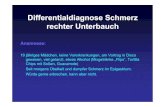 Differentialdiagnose Bachschmerz rechter Unterbauch .Differentialdiagnose Schmerz rechter Unterbauch