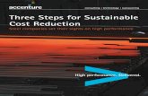Three Steps for Sustainable Cost Reduction - Accenture /media/accenture/conversion-assets/...  2