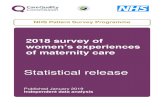 of maternity care - cqc.org.uk antenatal care and saw the same midwife during their postnatal care for