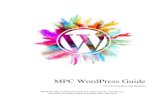 MPC WordPress Guide - web.wpi.edu MPC WordPress Guide . For Administrators and Students . WordPress