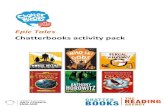 Epic Tales Chatterbooks activity pack Your group can use a computer programme (such as Paint) or pens