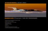 EMBRAER Phenom 100 SN 50000289 -   EMBRAER PHENOM 100 SN 50000289 AIRCRAFT Current as of July
