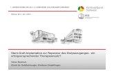 Stent-Graft-Implantation zur Reparatur des Dialysezuganges ... Weimar, 29.11.-30.11.2013 Stent-Graft-Implantation