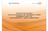 PARTICIPATORY ASSESSMENT OF MARKET - ctc-n.org and vegetable selling, saree making, cosmetic making,