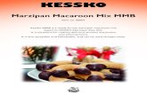 Marzipan Macaroon Mix MMB - KESSKO Marzipan Macaroon Mix MMB Kessko MMB is a ready-to-use marzipan macaroon