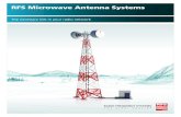 RFS Microwave Antenna RFS MICROWAVE ANTENNA SYSTEMS Solid parabolic antennas RFS¢â‚¬â„¢ advanced solid parabolic