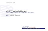 ACT WorkKeys International Administration Manual Online ... Introduction 5 ACT¢® Stack¢â€‍¢ 5 ACT WorkKeys