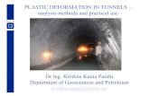 PLASTIC DEFORMATION IN TUNNELS analysis methods and 2018-01-11¢  Plastic deformation (tunnel squeezing)
