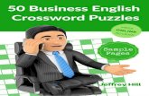 50 BUSINESS ENGLISH CROSSWORD PUZZLES 50 BUSINESS ENGLISH CROSSWORD PUZZLES ¢â‚¬“Of all word games, the