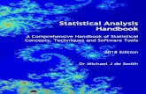 Statistical Analysis Handbook - StatsRef Statistical Analysis Handbook A Comprehensive Handbook of Statistical