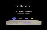 ALMA 2860 ... Z£Œkladn£­ vlastnosti Full HD 1080p DVB-T2/MPEG 4 H264 a H265 HEVC kompatibiln£­ Obsah