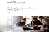Doing business in the Philippines and traditions, songs, dances, food and festivals. The Philippines