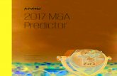 2017 M&A Predictor ... Introduction Welcome to the new and expanded 2017 M&A Predictor. After a record-breaking