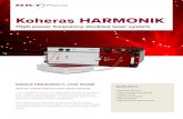 Koheras HARMONIK Datasheet - Photonic Solutions ... The HARMONIK system is a high-power frequency doubled