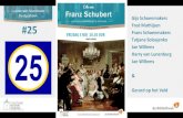*Zeven muzikanten uit Veghel en omgeving Programma Franz Schubert (1797-1828) 31 jaar 8 symfonie£«n